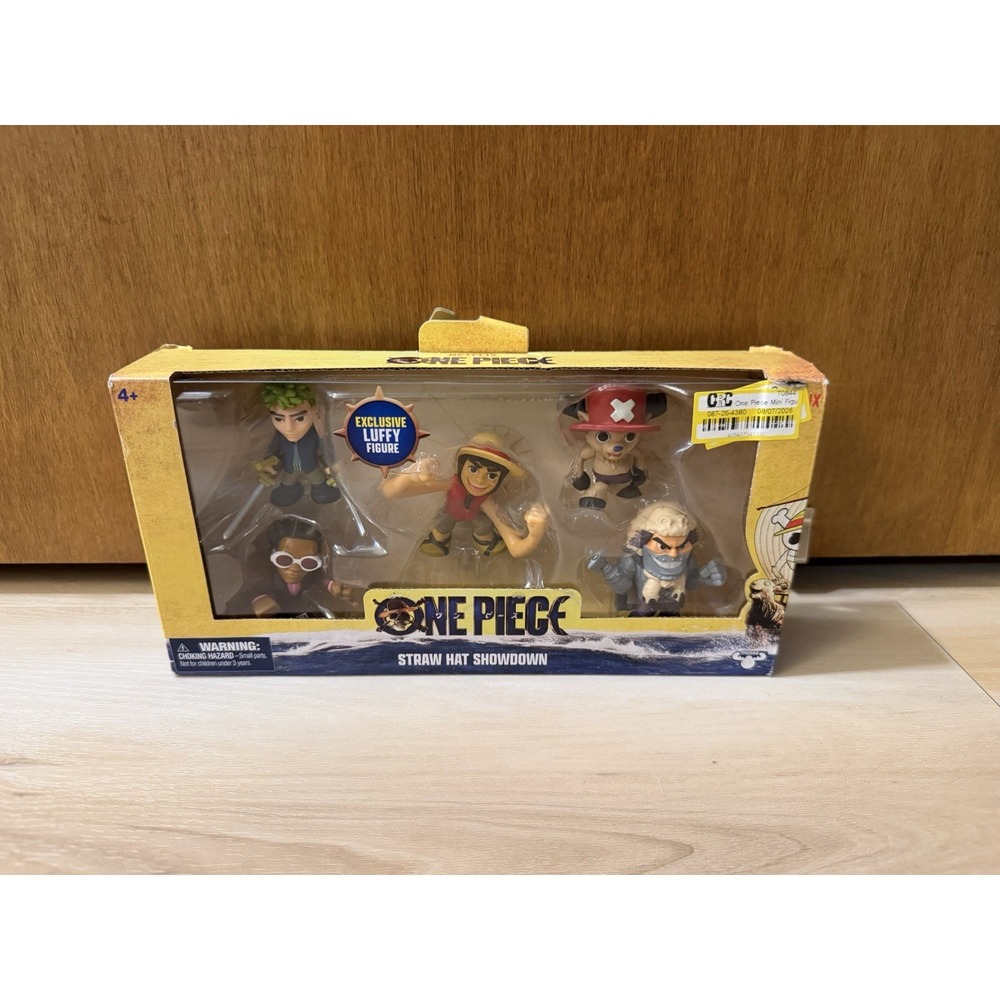 ONE PIECE Staw Hat Showdown Netflix "Exclusive" Action Figure Collection Set